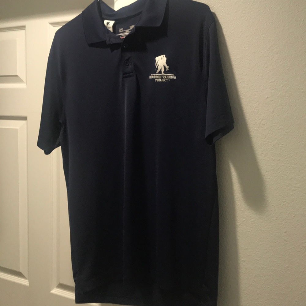 Under Armour Polo Large Wounded Warrior Project